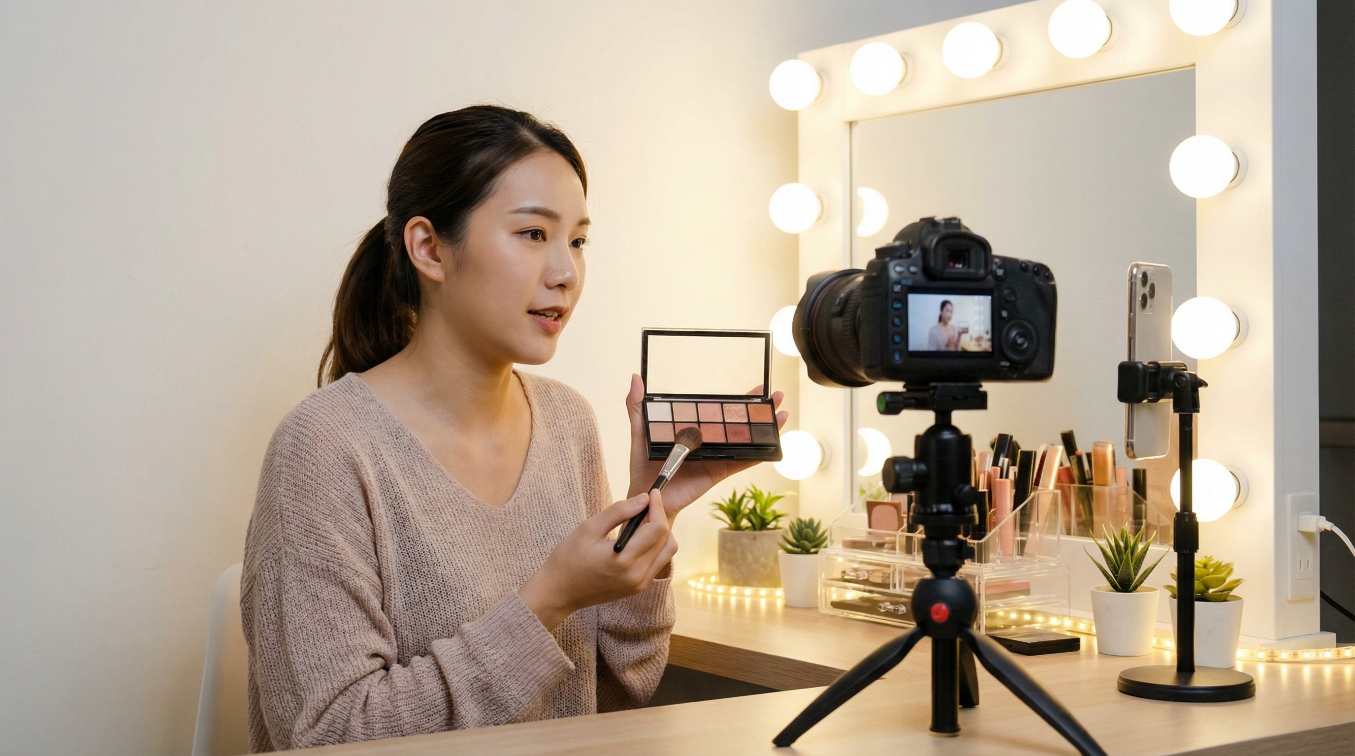 吞精美妆视频教程